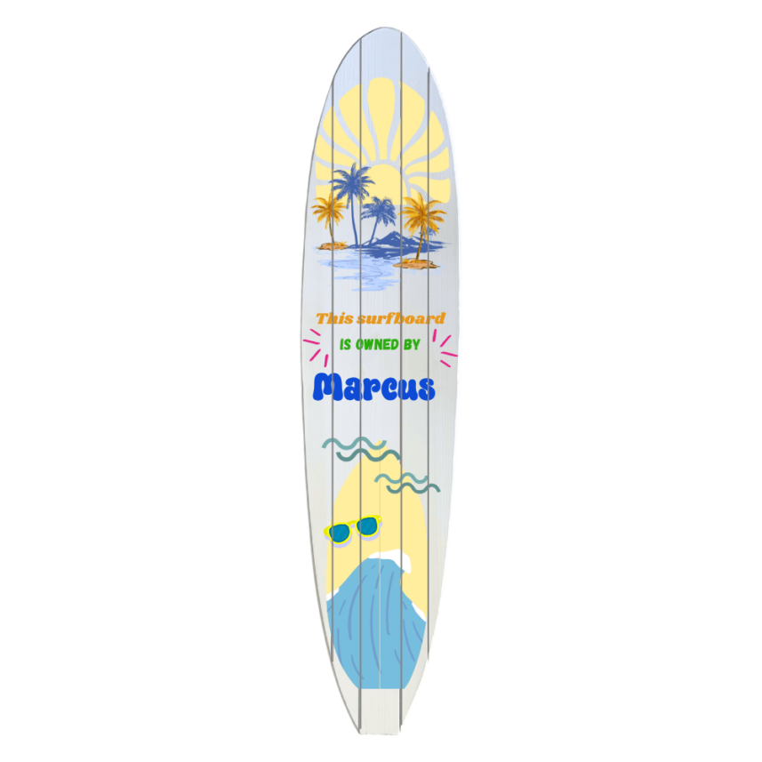 Wooden PlanX Surfboard - Image 4